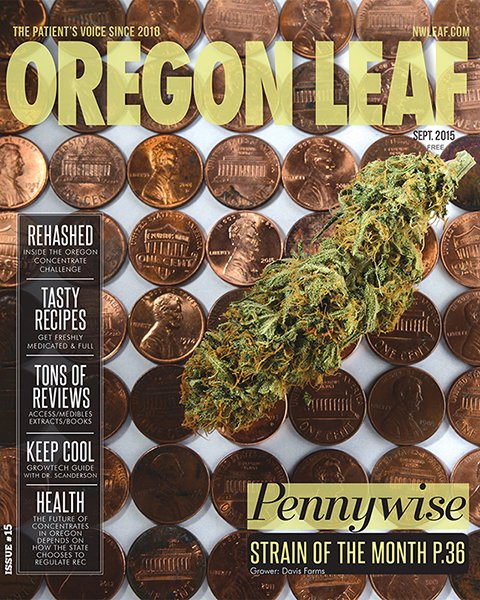 Oregon Leaf September 2015 Cover